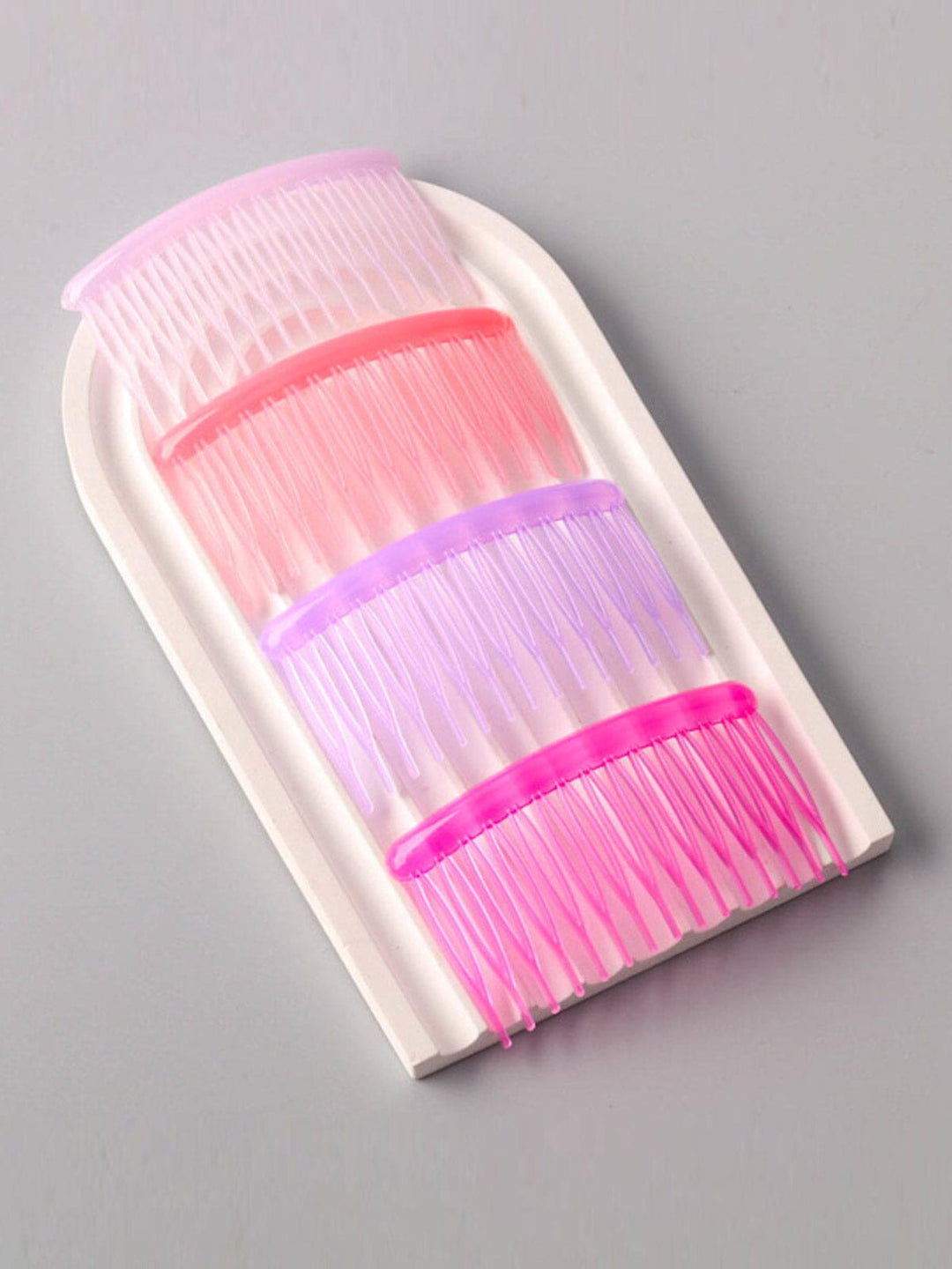 FASHION ASSORTED COLORS HAIR COMB CLIP