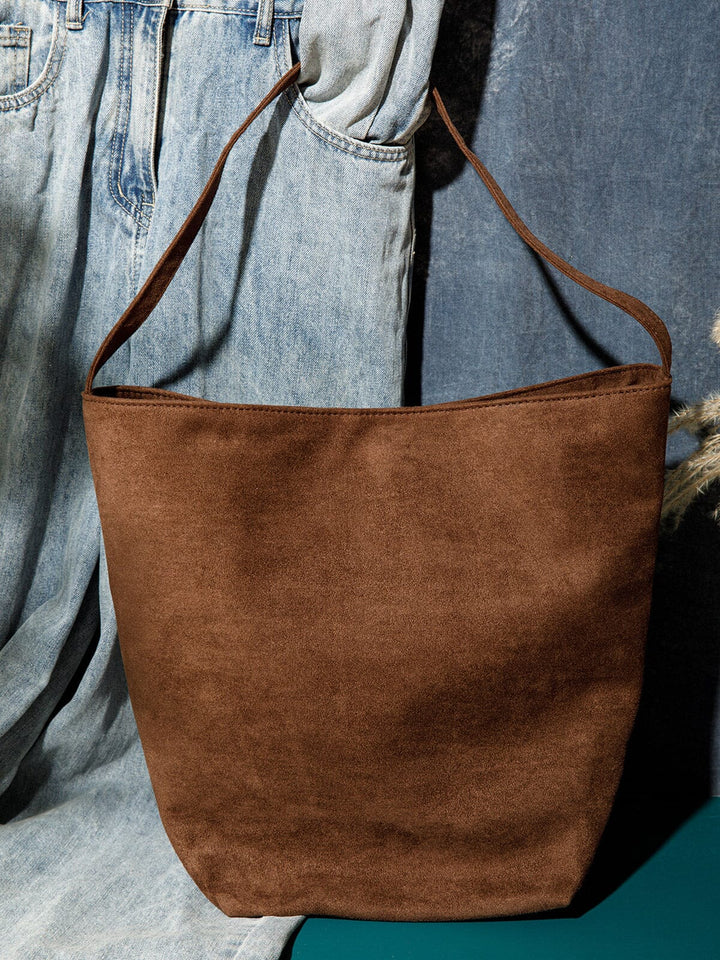 WOMEN'S SUEDE TOTE BAG