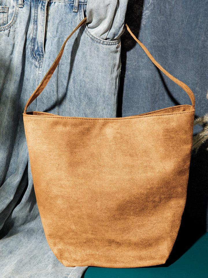 WOMEN'S SUEDE TOTE BAG
