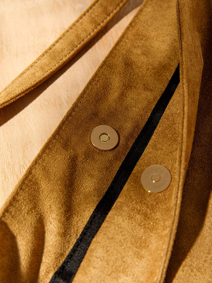 WOMEN'S SUEDE TOTE BAG