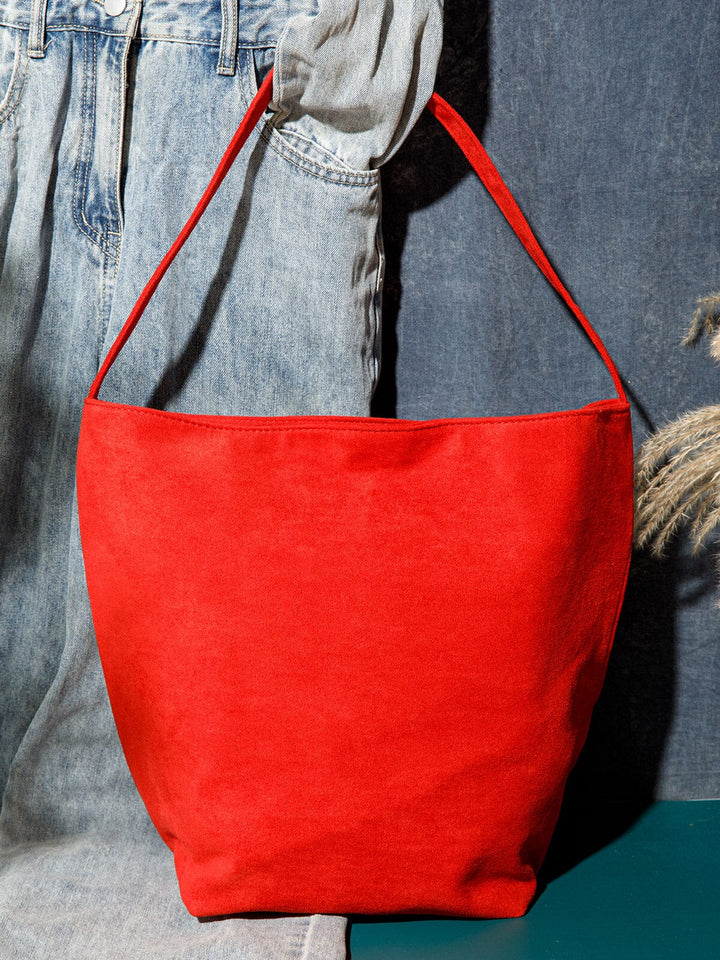 WOMEN'S SUEDE TOTE BAG