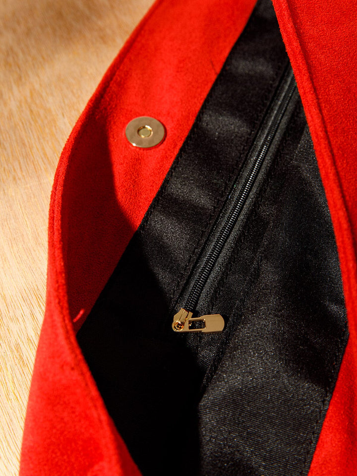 WOMEN'S SUEDE TOTE BAG