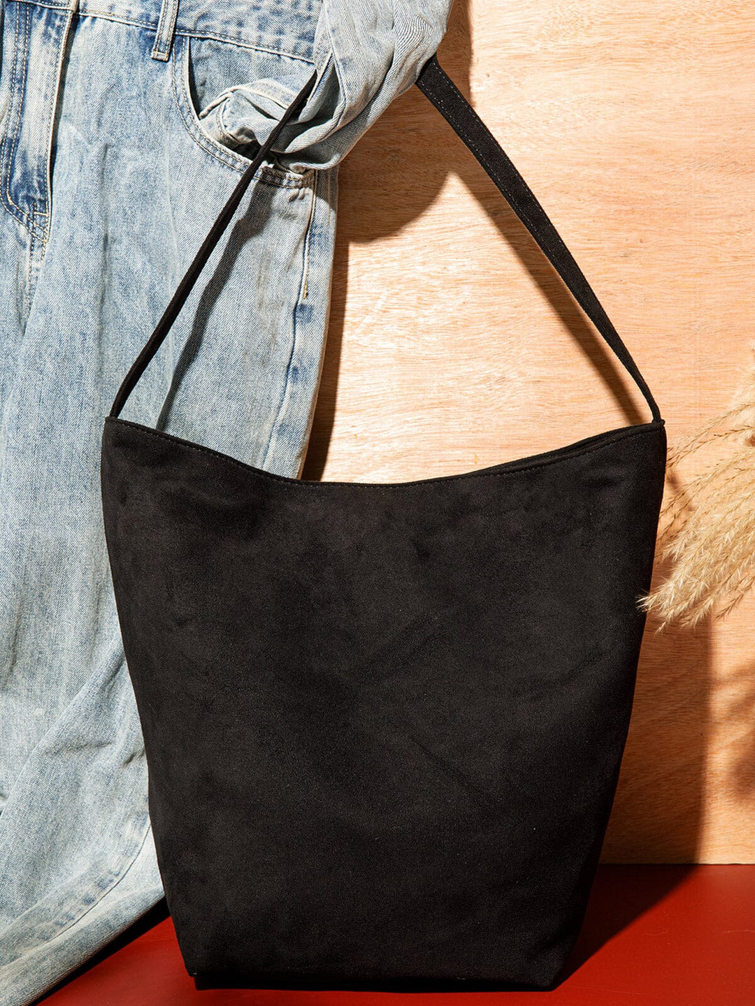 WOMEN'S SUEDE TOTE BAG