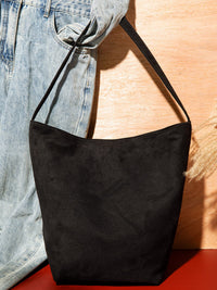 WOMEN'S SUEDE TOTE BAG