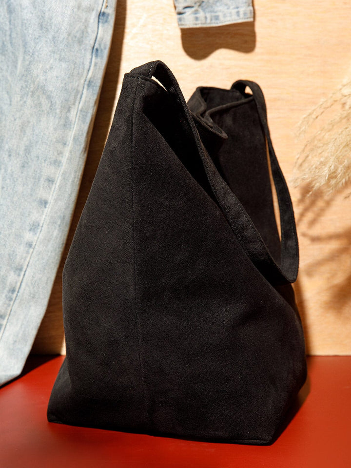 WOMEN'S SUEDE TOTE BAG
