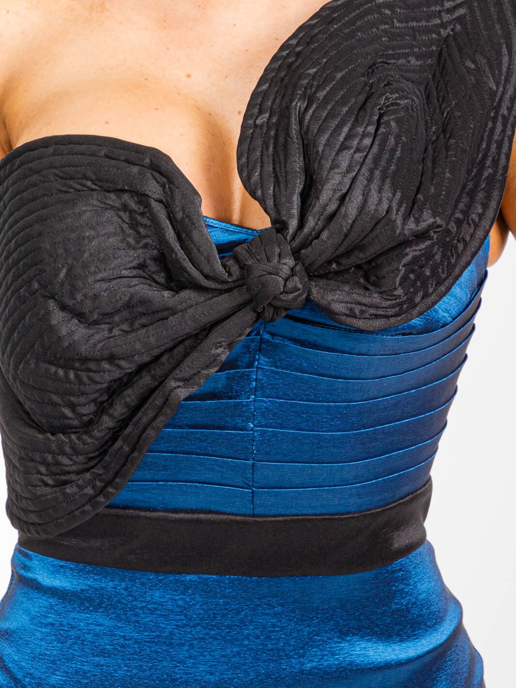 WOMEN'S ONE SHOULDER BODYCON RUFFLE BOTTOM HEM MAXI GOWN DRESS