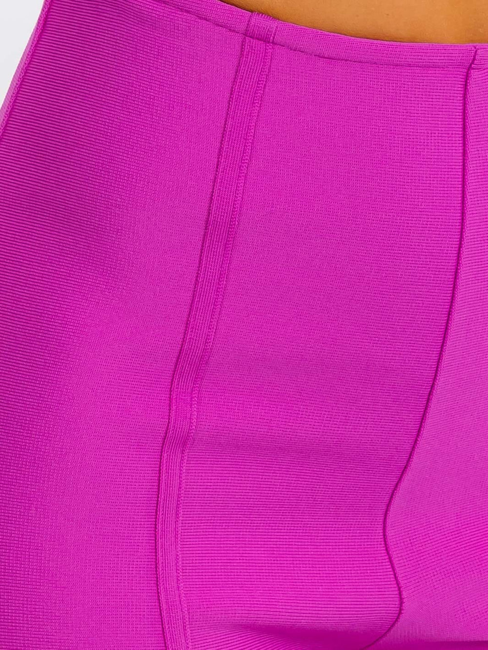 WOMEN'S SLEEVELESS CROP TOP & ZIP UP BELL LEG PANTS BANDAGE 2PC.SET