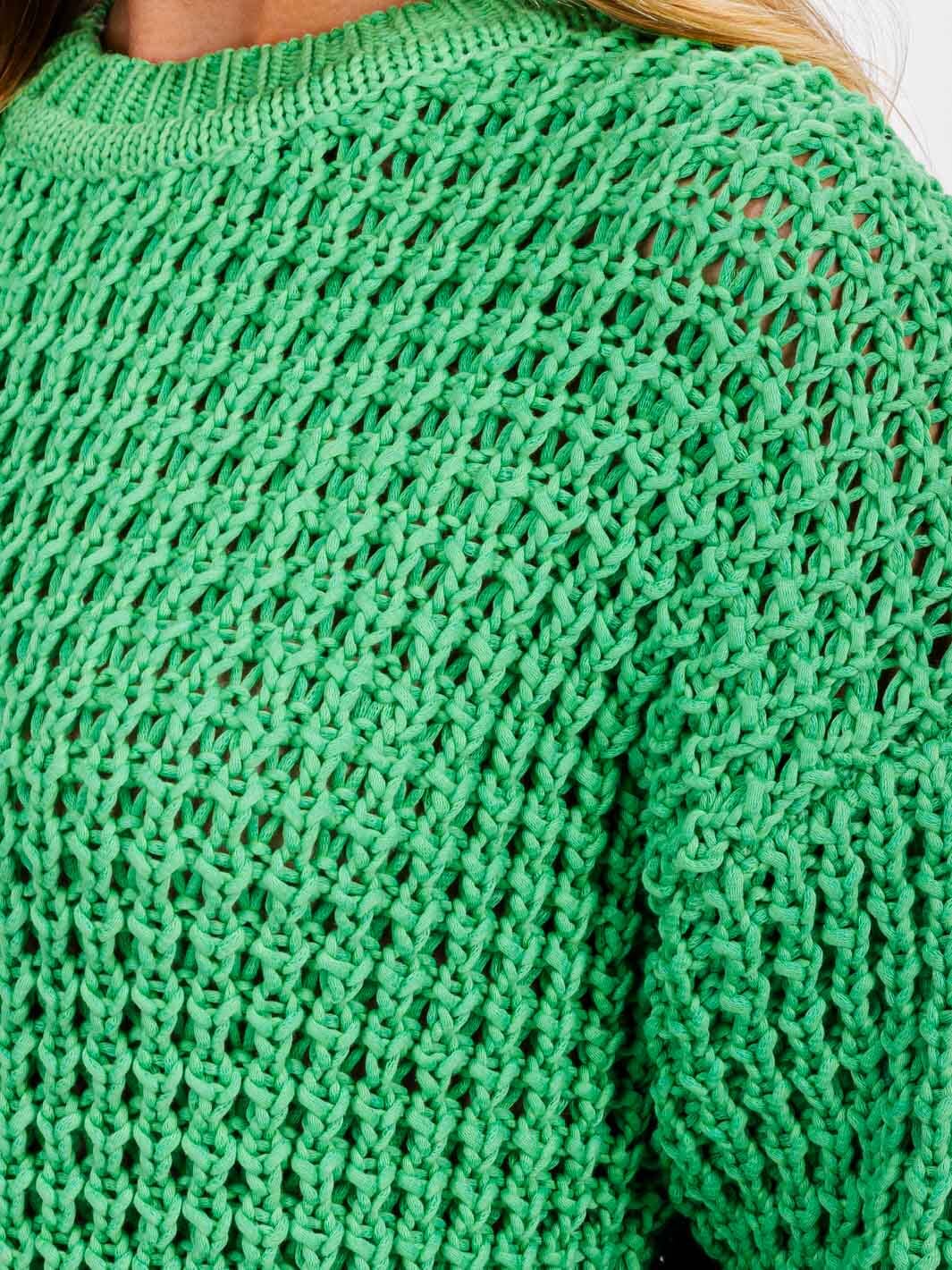 WOMEN'S LONG SLEEVE KNIT PULLOVER SWEATER