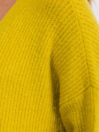 WOMEN'S LONG SLEEVE OPEN FRONT POCKETS CARDIGAN