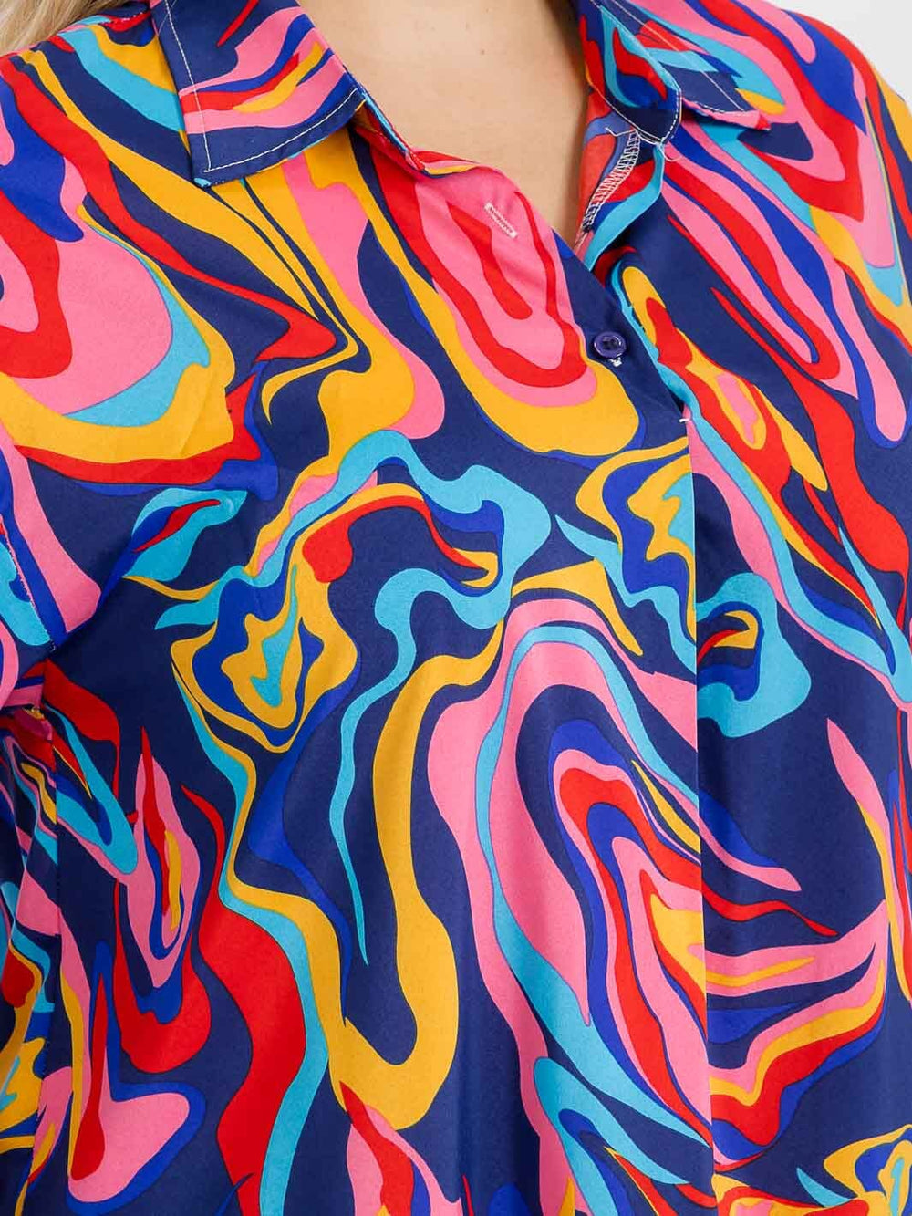 PLUS SIZE SHORT PUFF SLEEVE BACK RUCHED FLORAL MIDI DRESS (Copy)