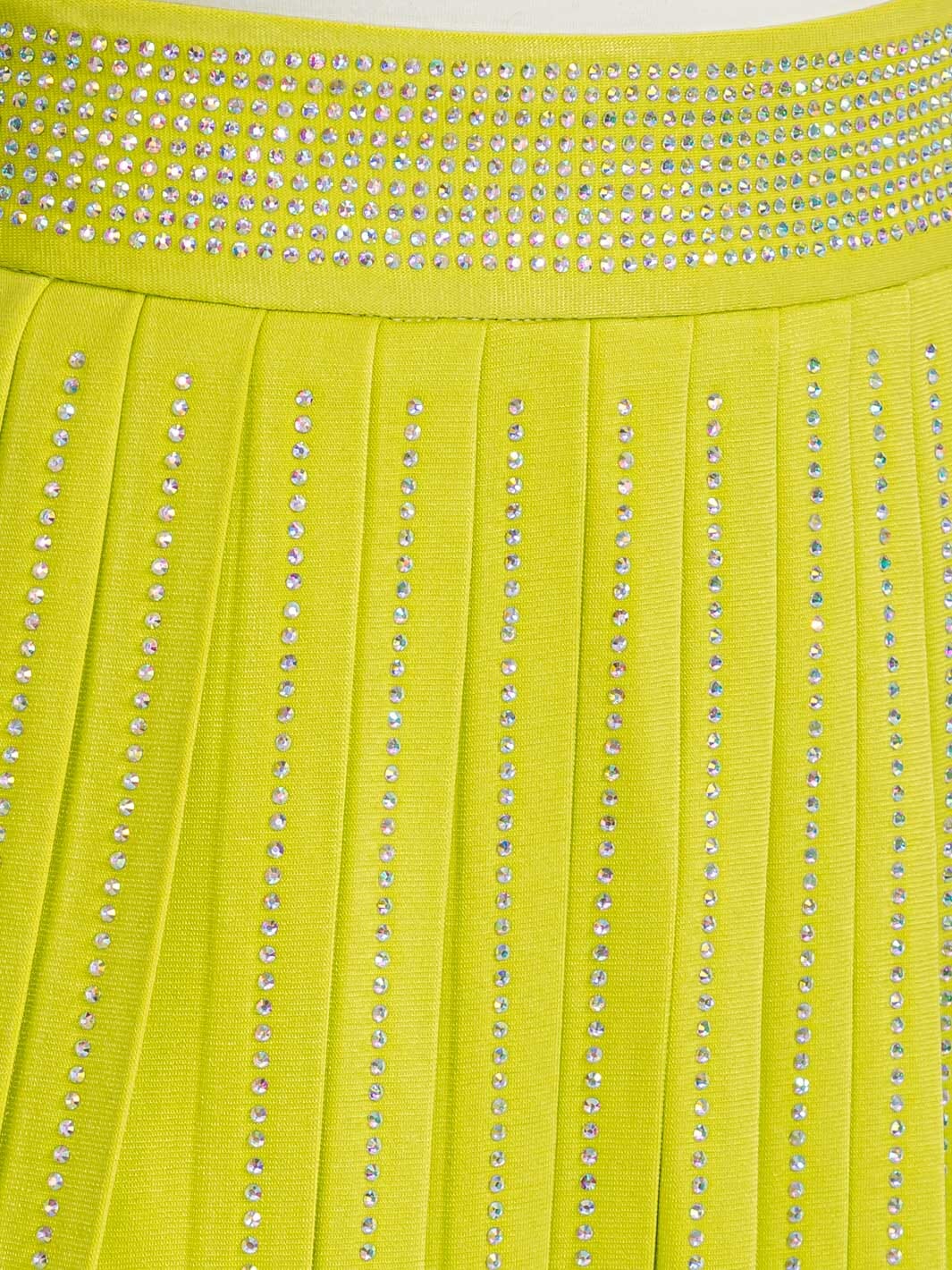 WOMEN'S ZIP UP FIT & FLARE SEQUINS MINI SKORT