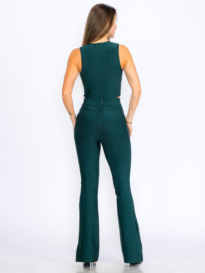 WOMEN'S LONG SLEEVE TOP & MAXI SKIRT MULTI PRINT SET (Copy)