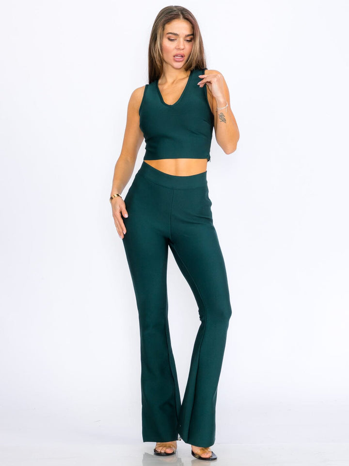 WOMEN'S LONG SLEEVE TOP & MAXI SKIRT MULTI PRINT SET (Copy)