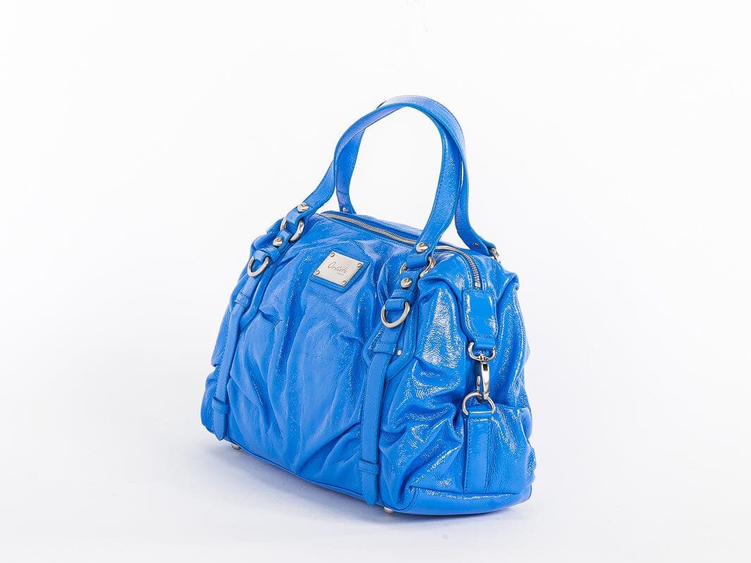 WOMEN'S PU PLEATHER SHIMMER HANDBAG