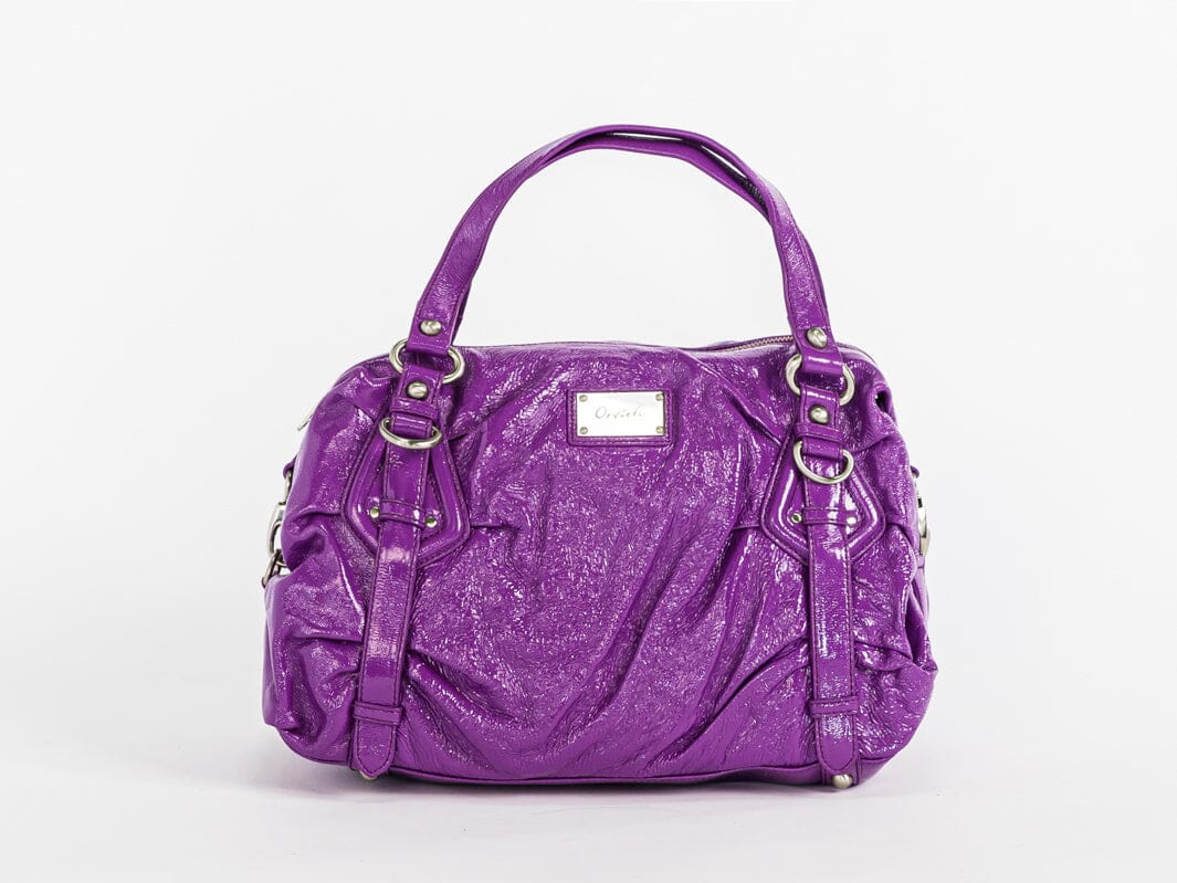 WOMEN'S PU PLEATHER SHIMMER HANDBAG