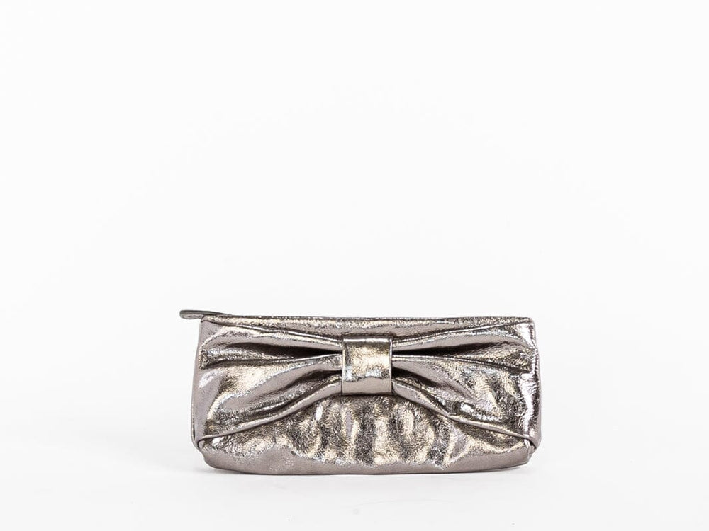 WOMEN'S HANDBAG WITH WALLET PU PLEATHER SHIMMER 2PC. SET