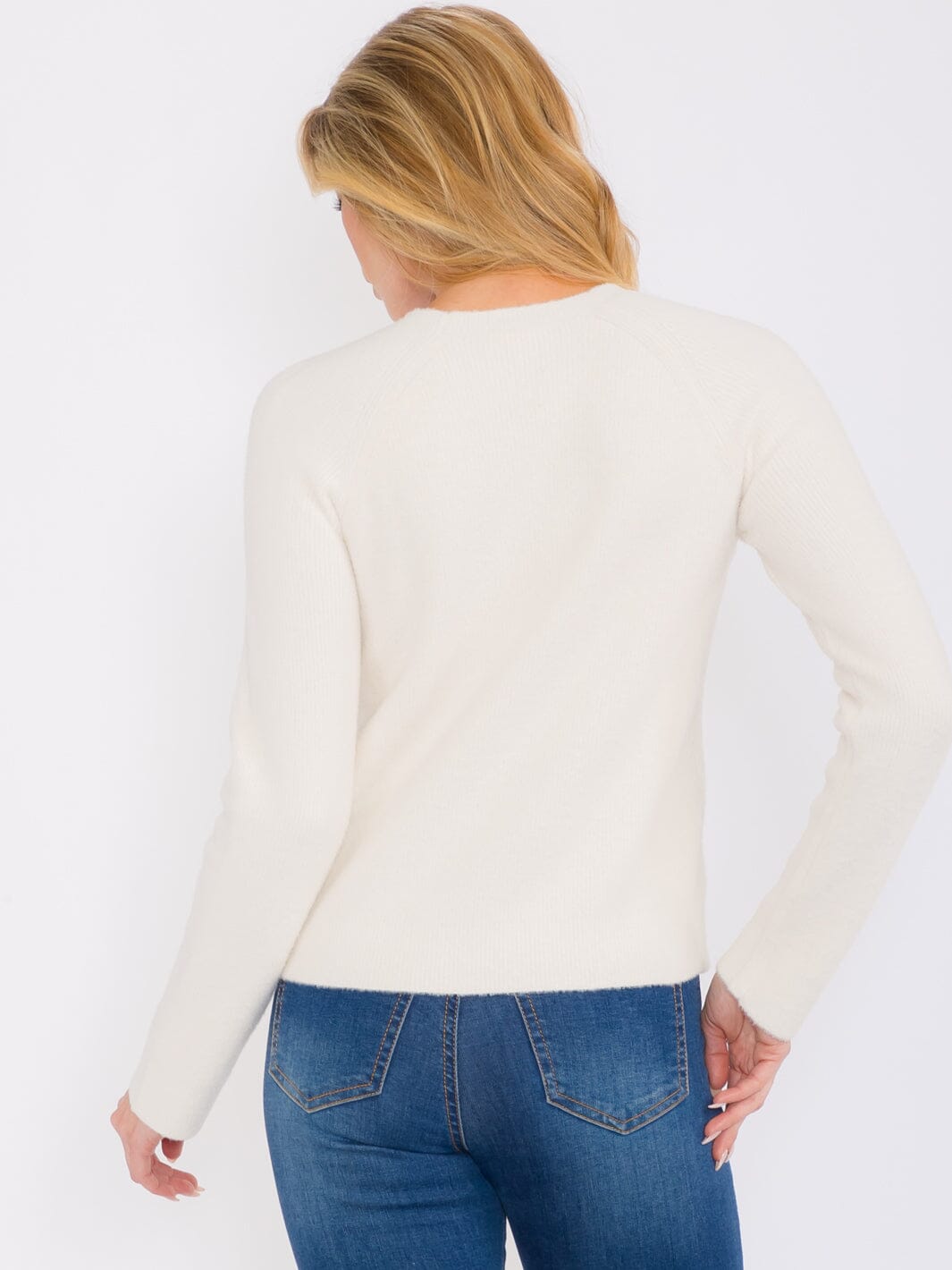 WOMEN'S LONG SLEEVES BUTTONS DETAILED BLOUSE TOP