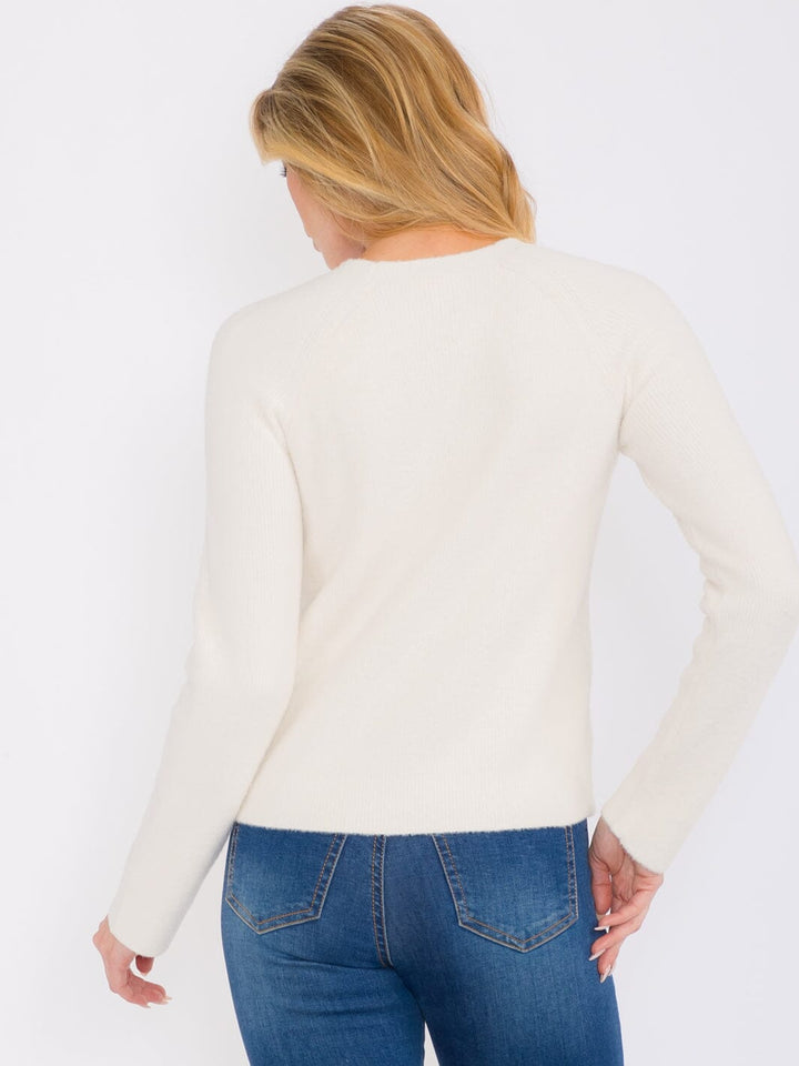 WOMEN'S LONG SLEEVES BUTTONS DETAILED BLOUSE TOP