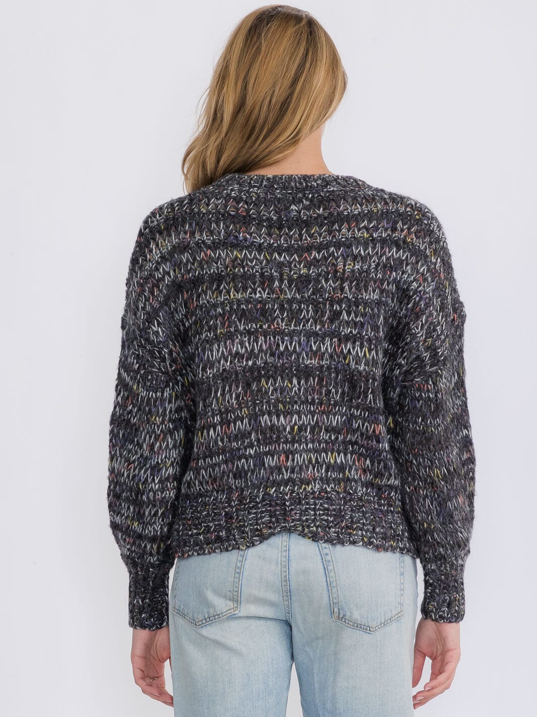 WOMEN'S LONG SLEEVES PULLOVER MULTI SWEATER