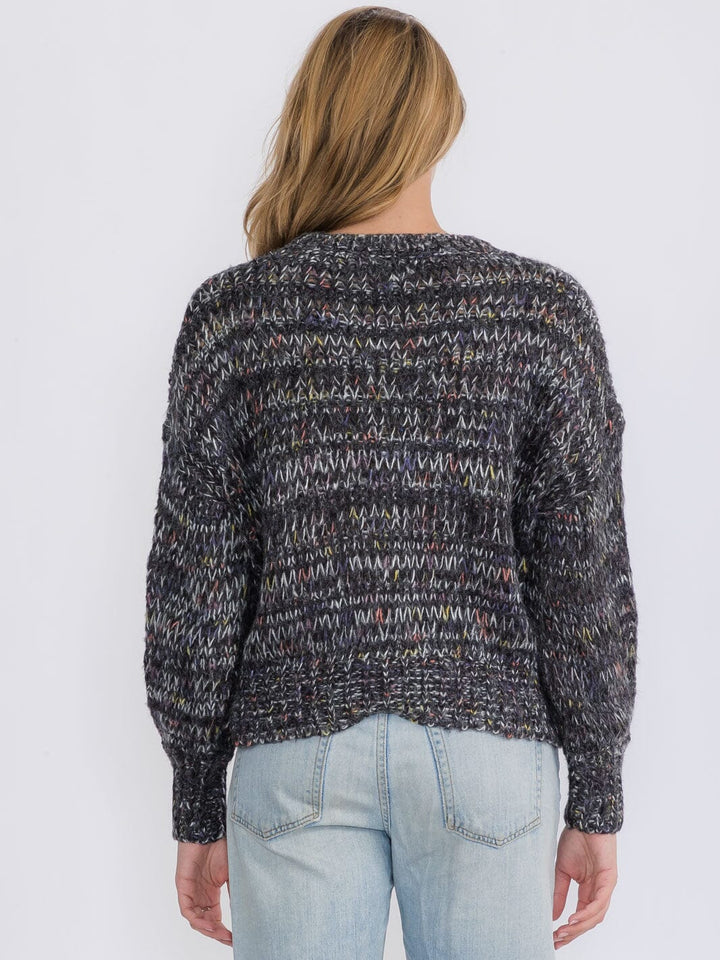 WOMEN'S LONG SLEEVES PULLOVER MULTI SWEATER