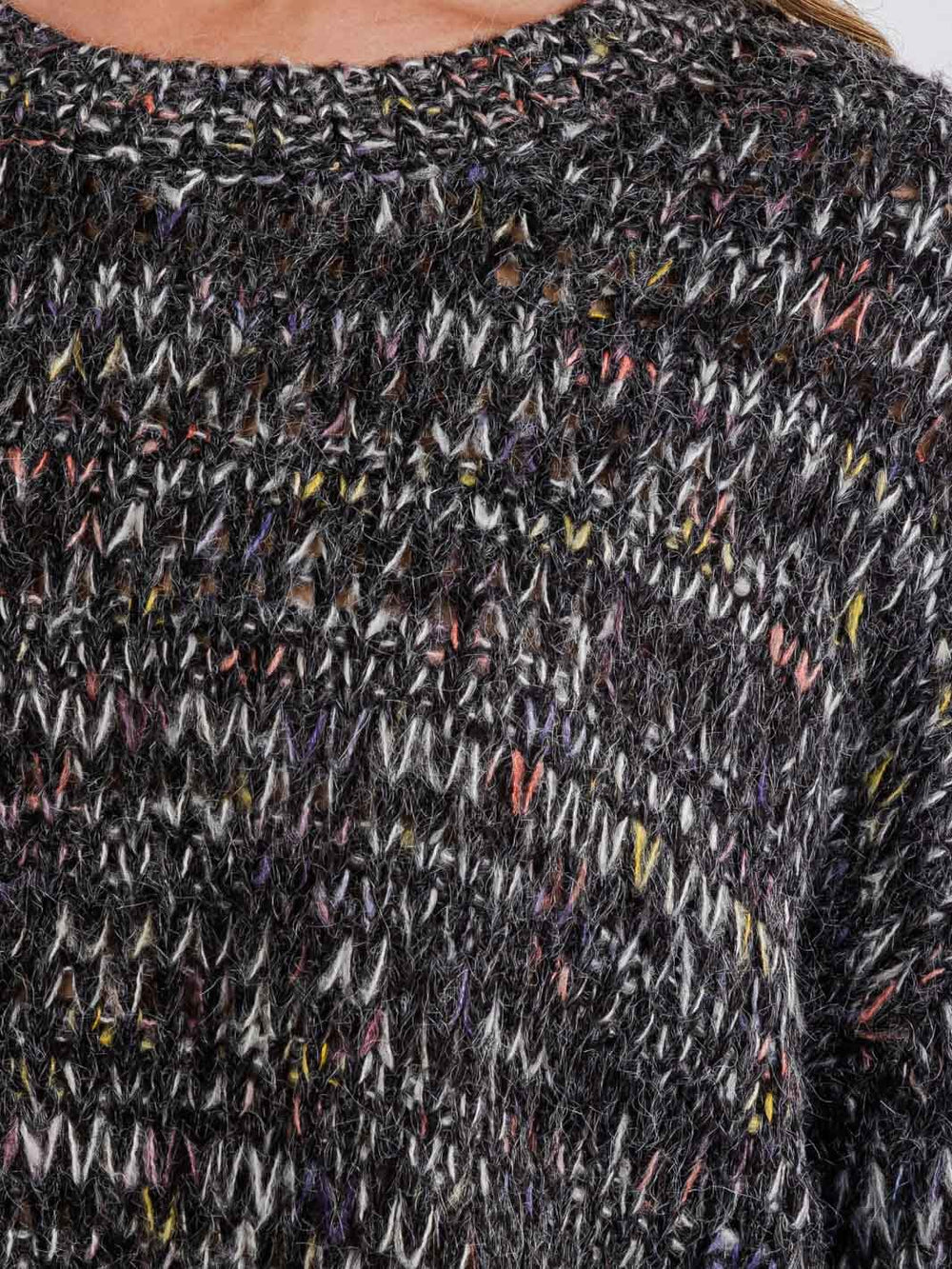 WOMEN'S LONG SLEEVES PULLOVER MULTI SWEATER