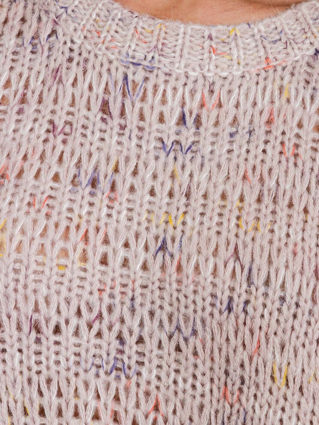 WOMEN'S LONG SLEEVES PULLOVER MULTI SWEATER