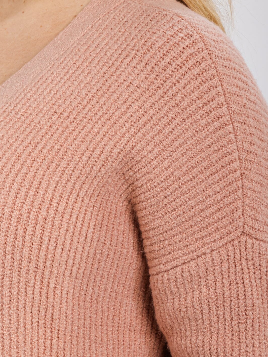 PLUS SIZE LONG SLEEVE OPEN FRONT POCKETS CARDIGAN