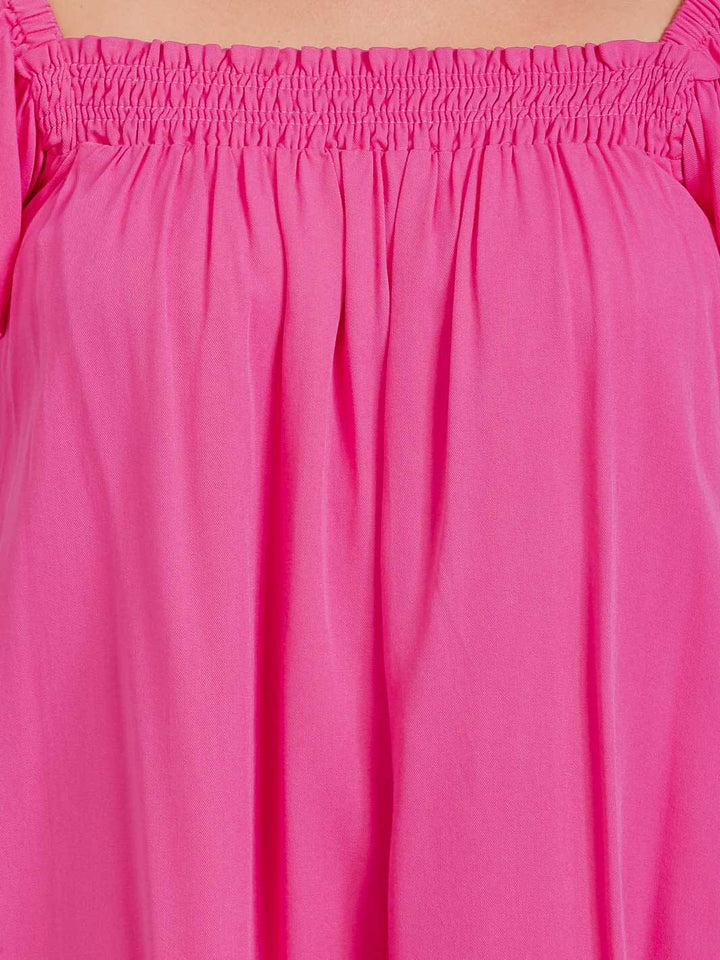 WOMEN'S RUFFLE SLEEVE OFF SHOULDER WOVEN MINI DRESS