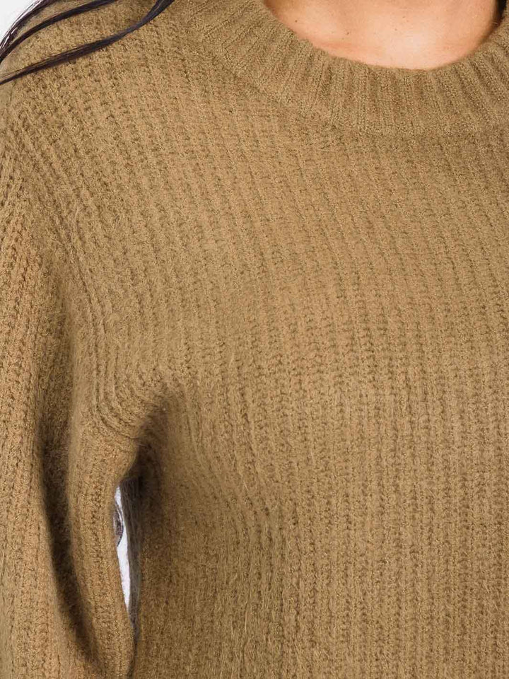 WOMEN'S LONG SLEEVE PULLOVER SWEATER