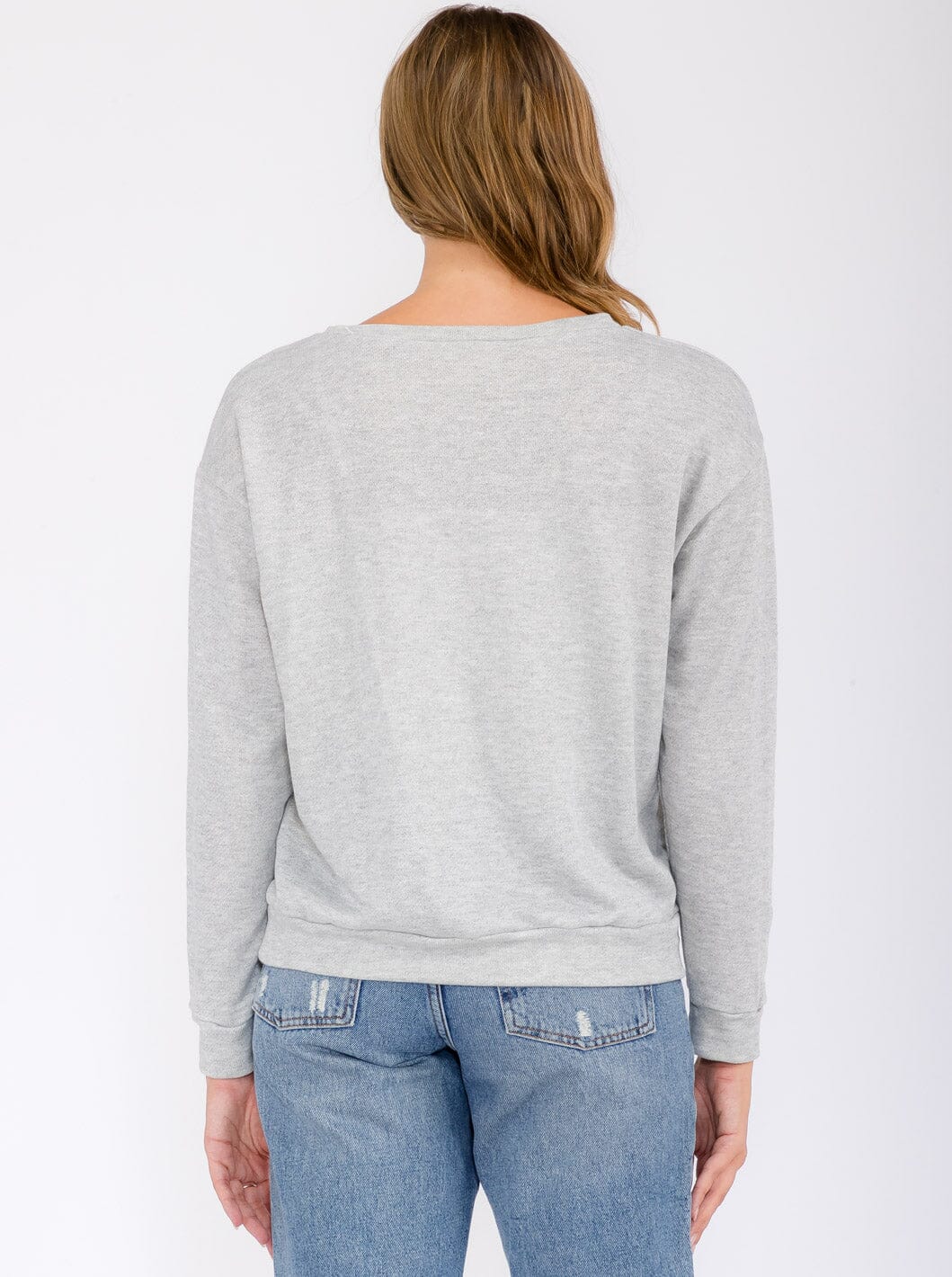 WOMEN'S LONG SLEEVE BASIC GRAPHIC TOP