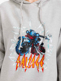 WOMEN'S LONG SLEEVE GRAPHIC PULLOVER HOODIES SWEATER