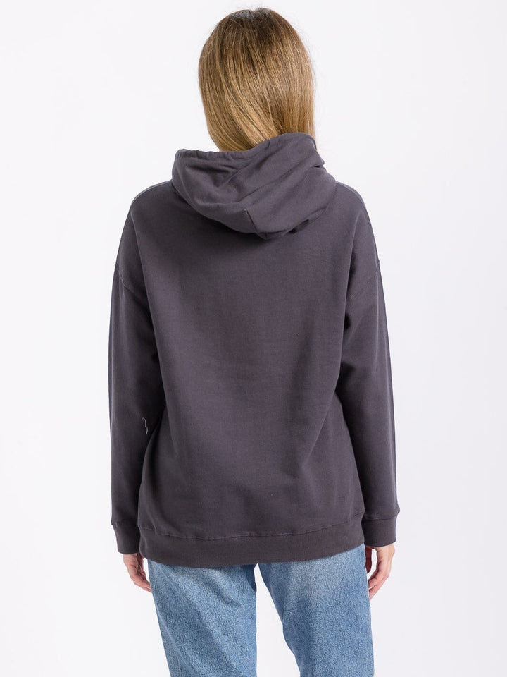 WOMEN'S LONG SLEEVE GRAPHIC PULLOVER HOODIES SWEATER