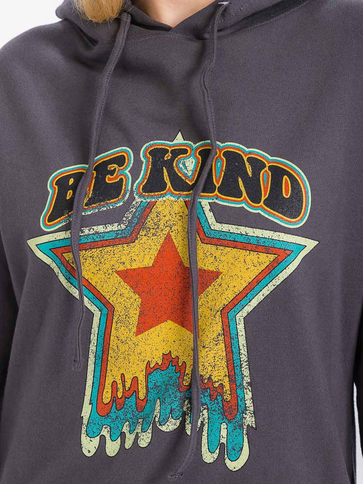 WOMEN'S LONG SLEEVE GRAPHIC PULLOVER HOODIES SWEATER