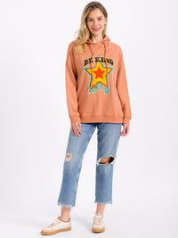 WOMEN'S LONG SLEEVE GRAPHIC PULLOVER HOODIES SWEATER