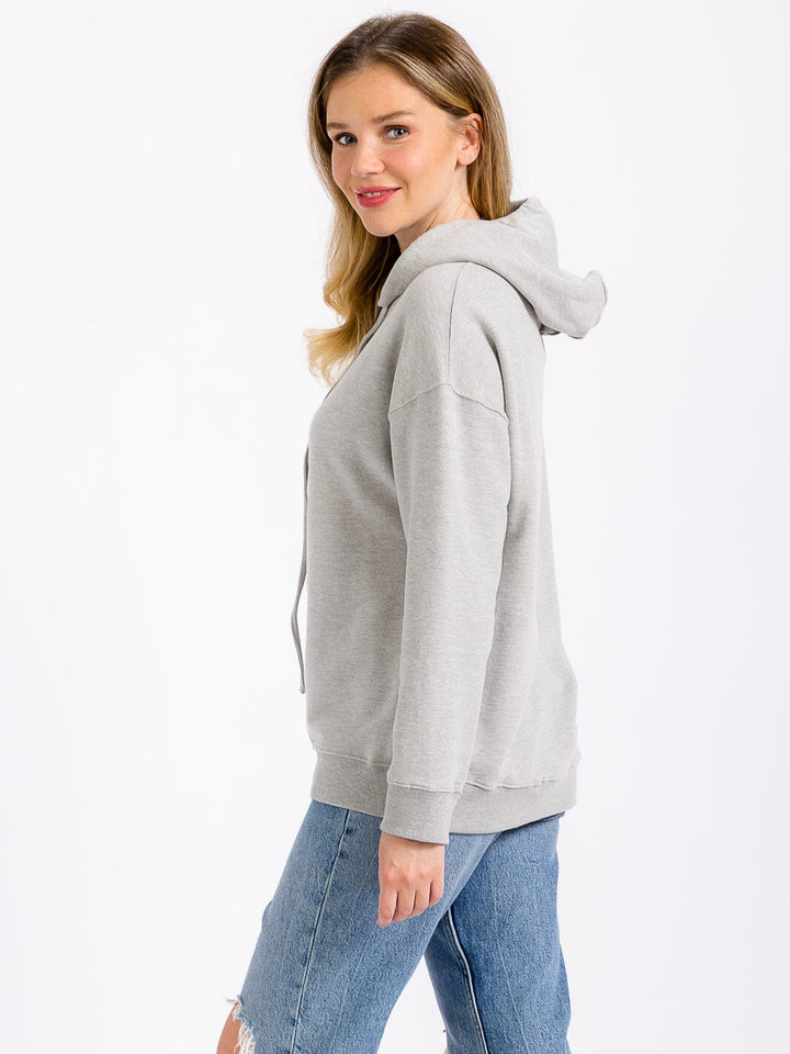 WOMEN'S LONG SLEEVE GRAPHIC PULLOVER HOODIES SWEATER