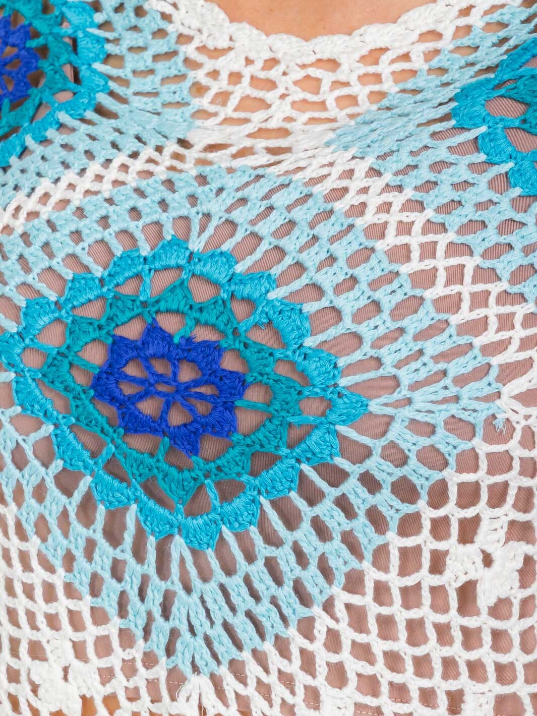 WOMEN'S SHORT SLEEVE COLORBLOCK ELASTIC WAIST TOP