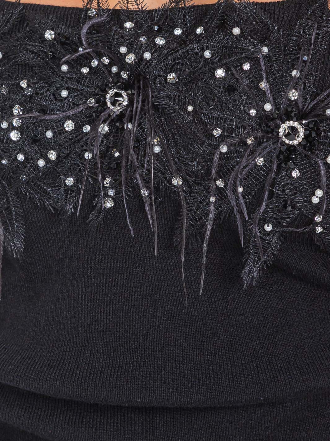 WOMEN'S SLEEVELESS RUCHED STUDS DETAILED TANK TOP