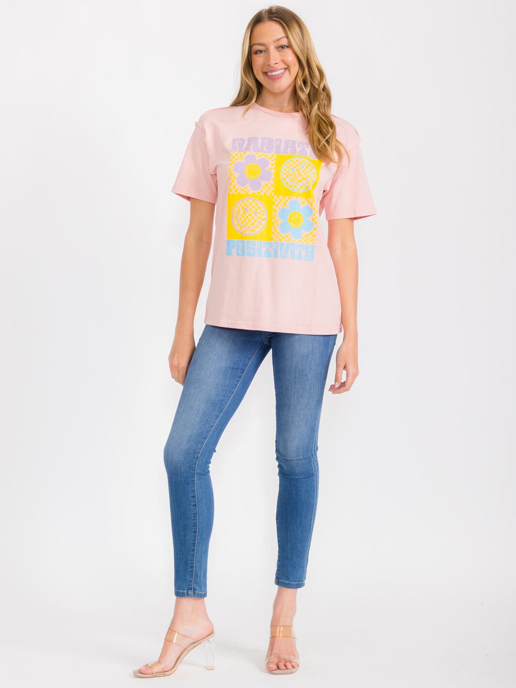 WOMEN'S SHORT SLEEVE GRAPHIC TOP