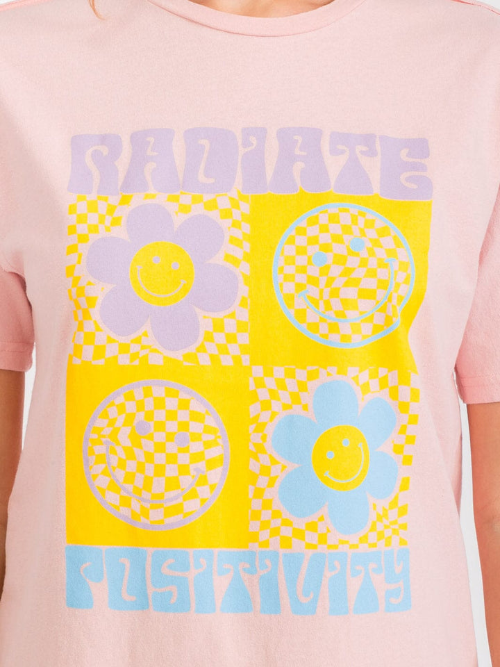 WOMEN'S SHORT SLEEVE GRAPHIC TOP