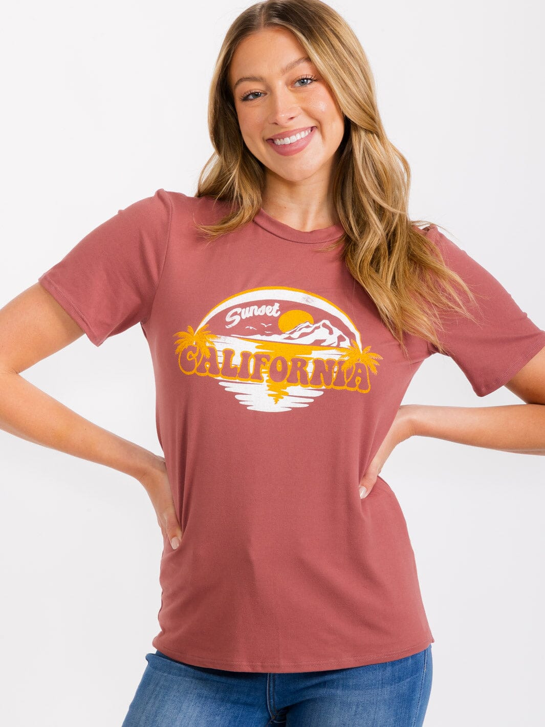 WOMEN'S SHORT SLEEVE GRAPHIC TOP