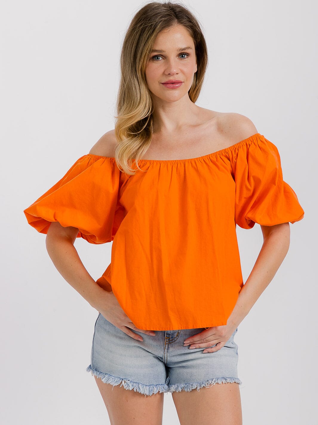 WOMEN'S SHORT SLEEVE BACK TIE SOLID BLOUSE