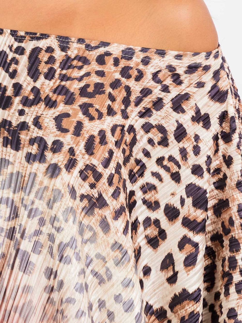 WOMEN'S LONG SLEEVE TOP & WIDE LEG PANTS ANIMAL PRINT 2PC. SET
