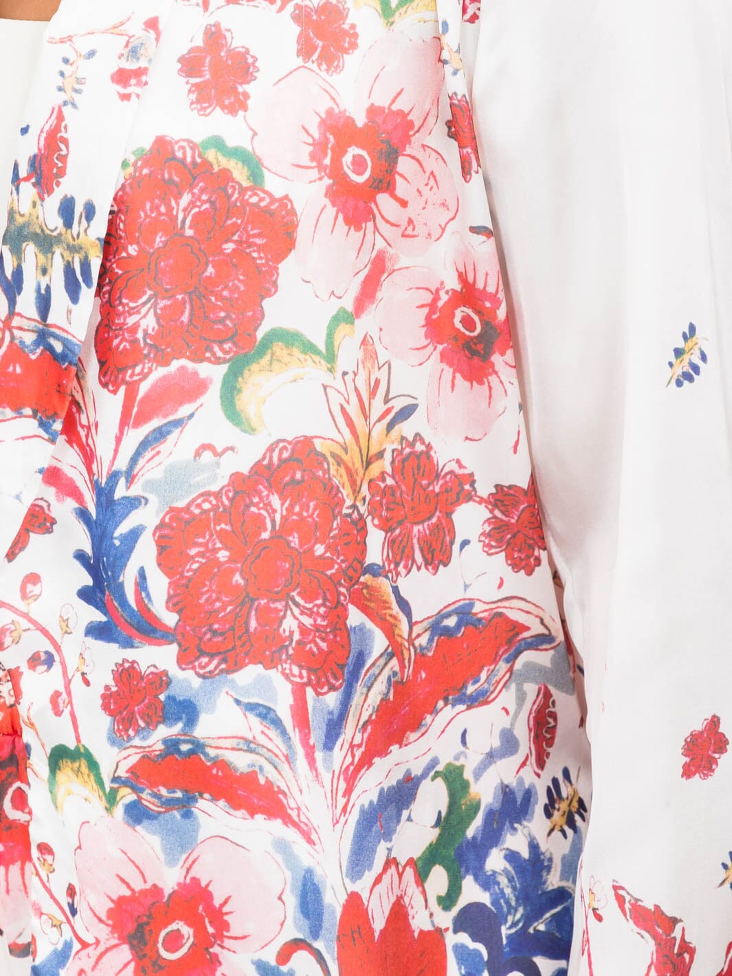 WOMEN'S LONG SLEEVE CARDIGAN & WIDE LEG PANTS FLORAL PRINT 2PC. SET