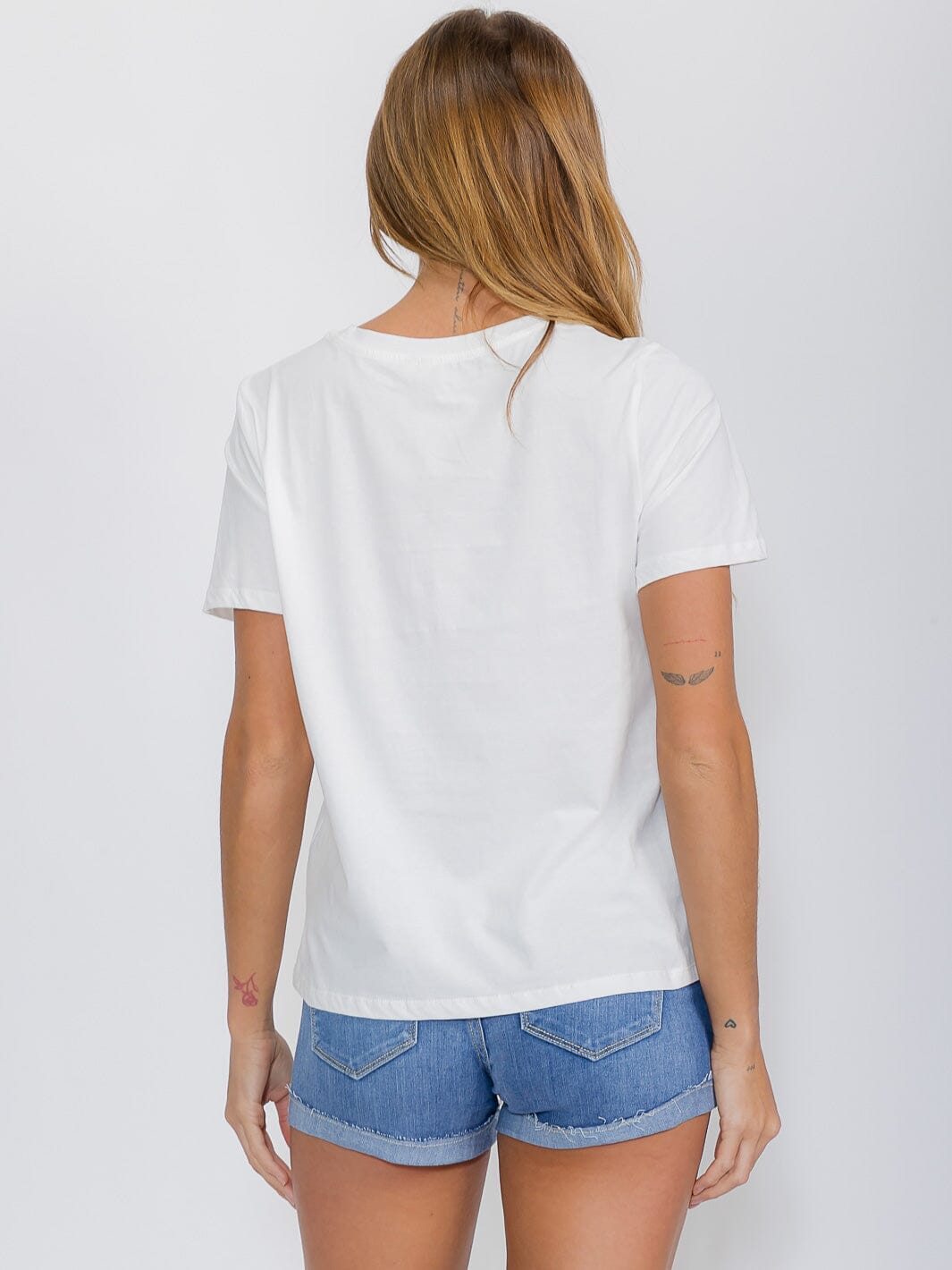 WOMEN'S SHORT SLEEVE GRAPHIC TOP