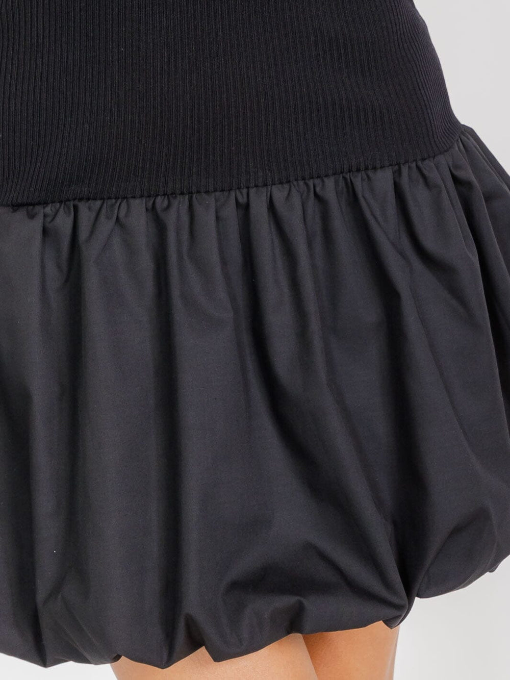 WOMEN'S SLEEVELESS BOTTOM HEM SOLID TUBE MINI DRESS