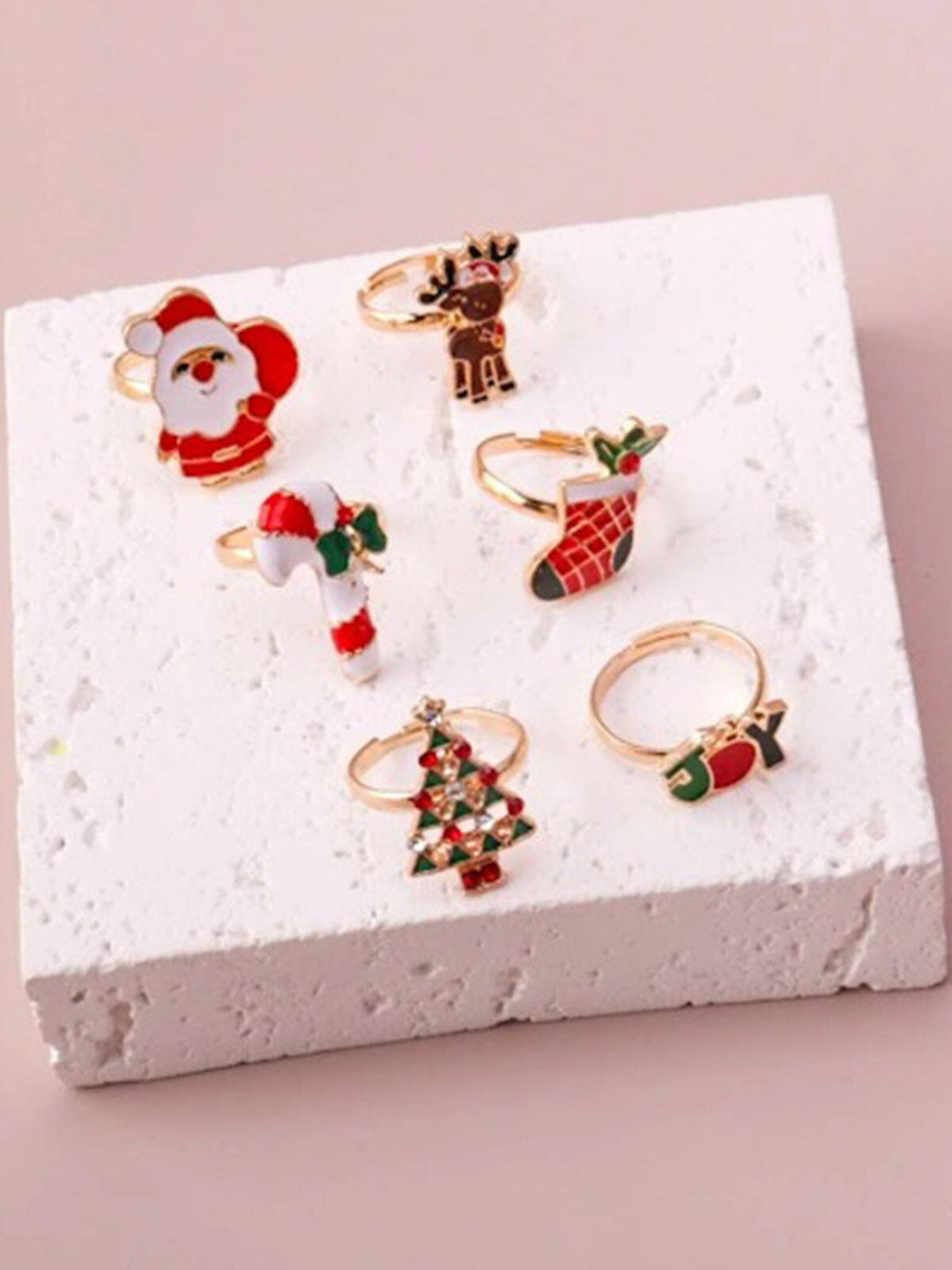 FASHION ASSORTED MULTI CHARMS RINGS