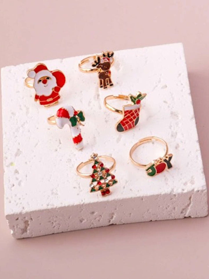 FASHION ASSORTED MULTI CHARMS RINGS