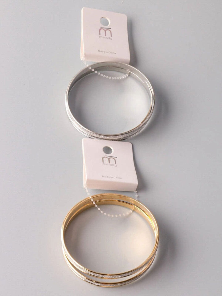 FASHION SILVER & GOLD MULTI BRACELETS