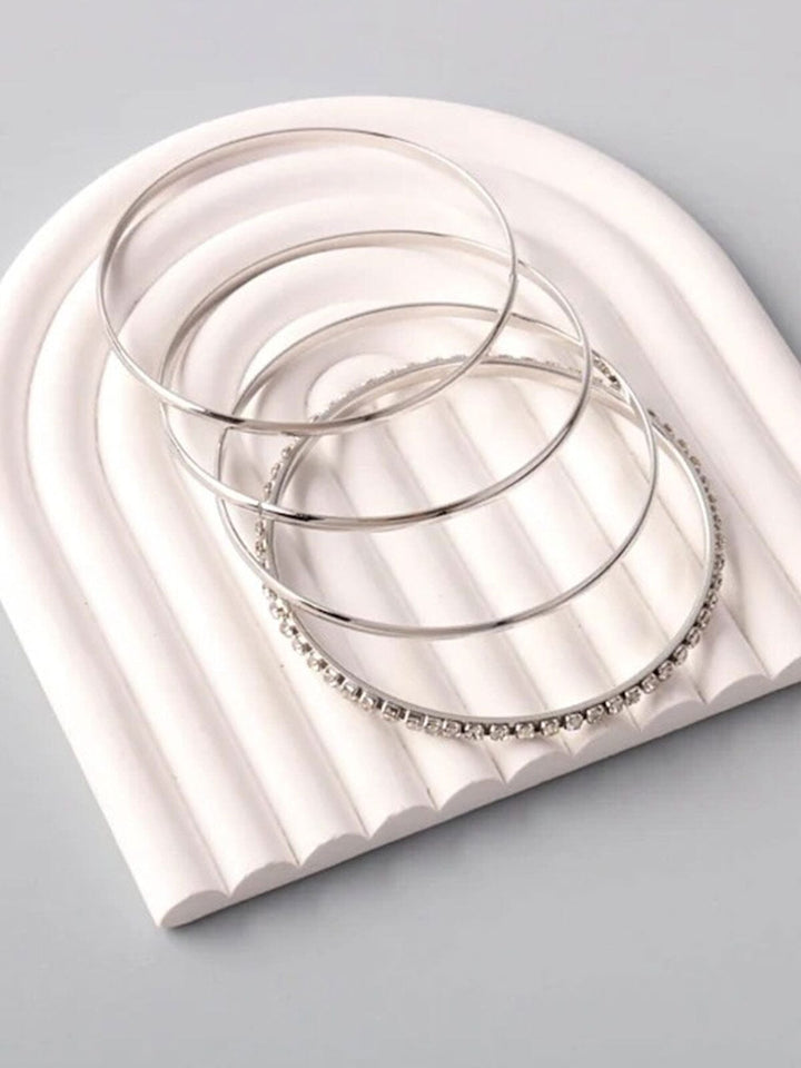 FASHION SILVER & GOLD MULTI BRACELETS