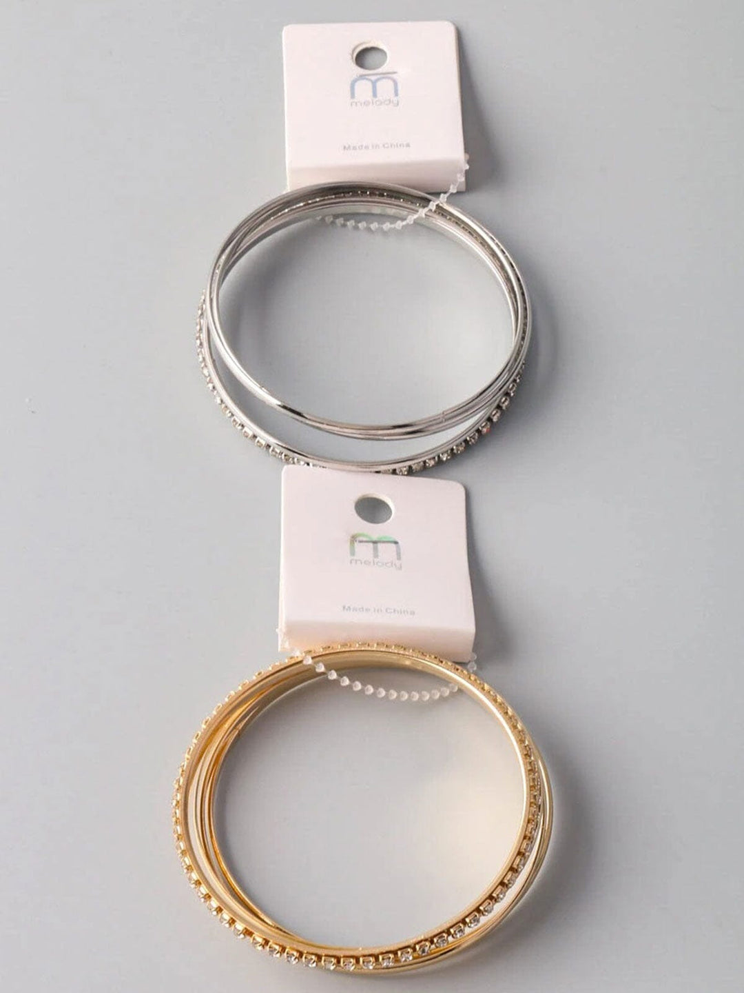 FASHION SILVER & GOLD MULTI BRACELETS